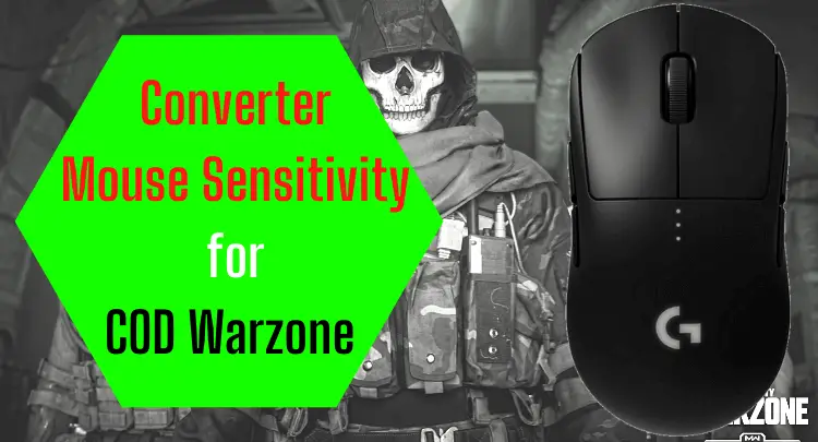 Convertidor de sensibilitat del ratolí per a Call of Duty Warzone