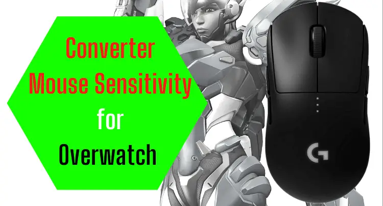 Convertidor de sensibilidad del mouse para Overwatch
