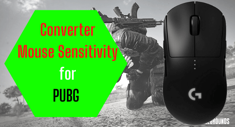 Convertidor de sensibilidad del mouse para PUBG