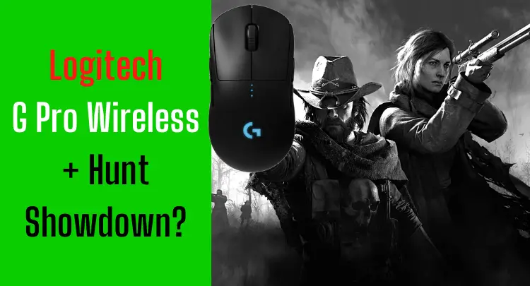 „Logitech G Pro Wireless“, skirta „Hunt Showdown“.