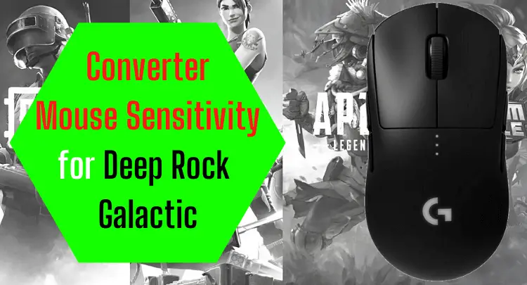 Konverter Sensitivitas Mouse untuk Deep Rock Galactic