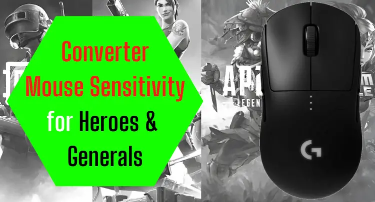 Mouse Sensitivity Converter for Heroes & Generals