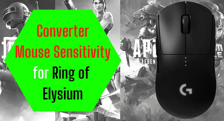 Mouse Sensitivity Converter for Ring of Elysium