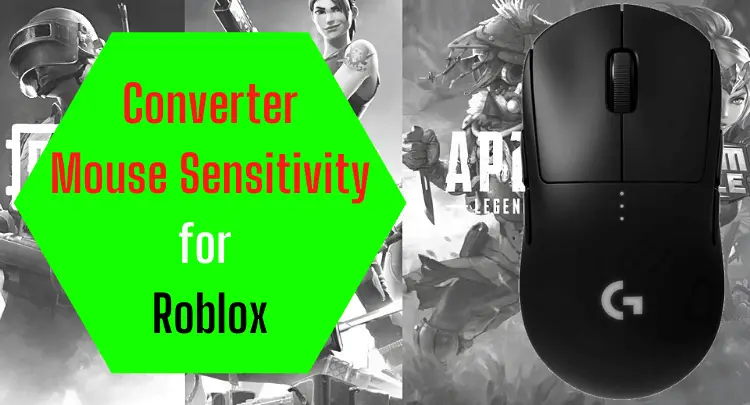 Convertidor de sensibilidad del mouse para Roblox