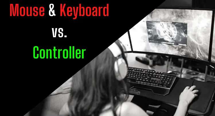 Мышь и клавиатура против контроллера в играх