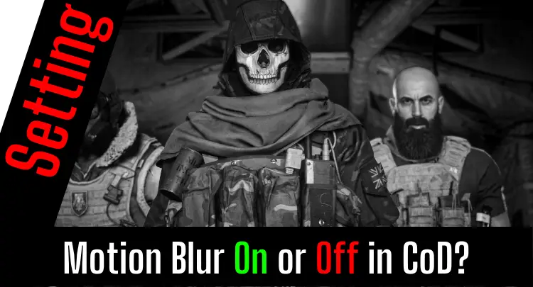 Motion Blur On or Off in Call of Duty