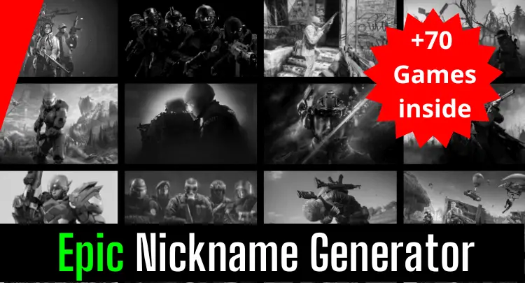 nickname Generator for Gaming