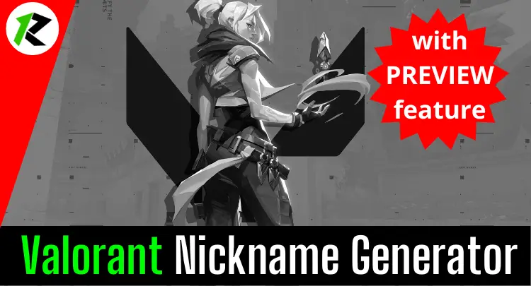 Nickname Generator for Valorant